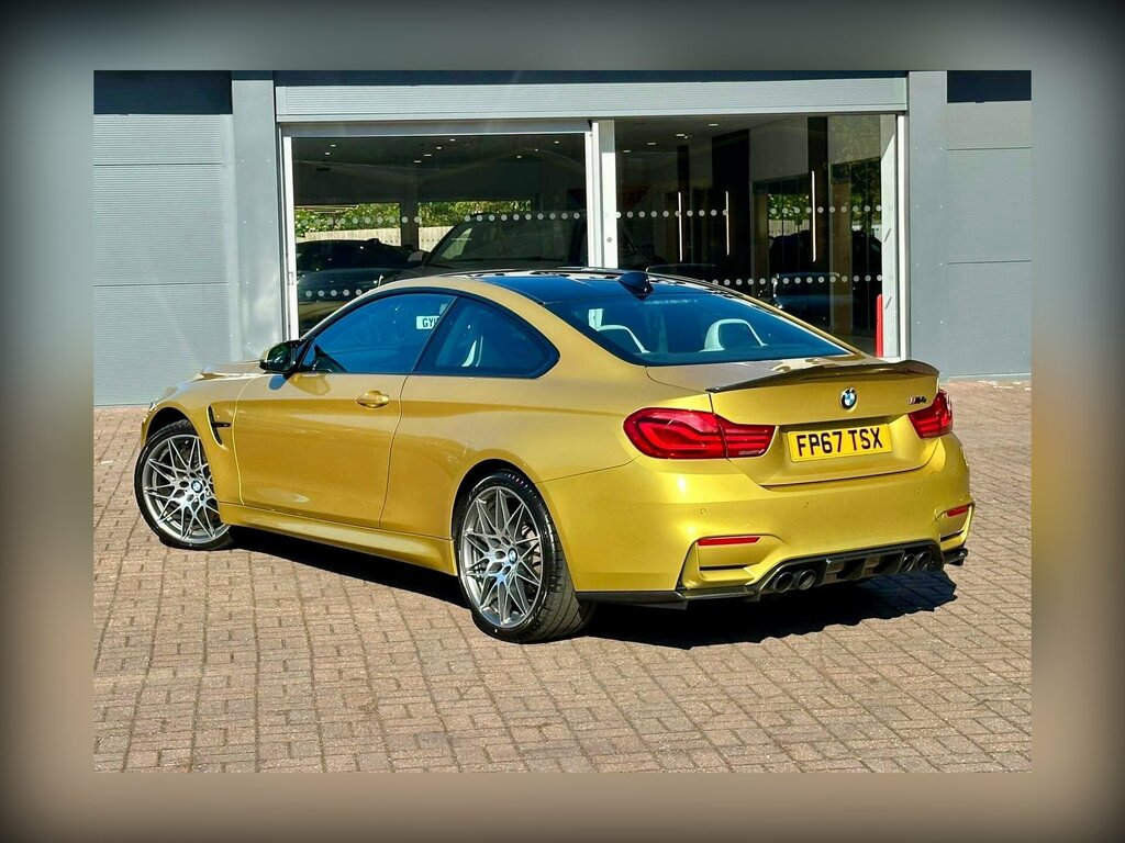 BMW M4 3.0 Biturbo Competition Dct Euro 6 Ss FP67TSX Yellow #2