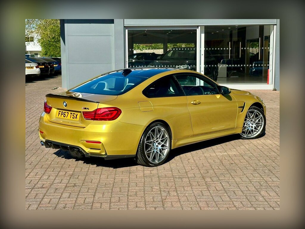 BMW M4 3.0 Biturbo Competition Dct Euro 6 Ss FP67TSX Yellow #5