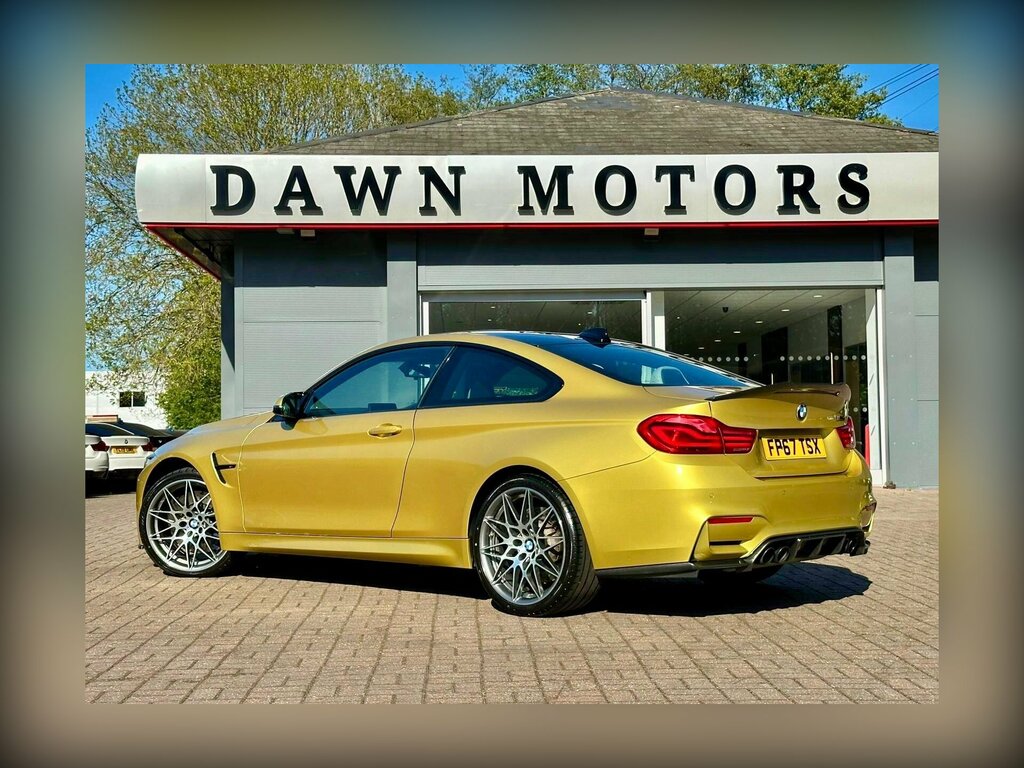 BMW M4 3.0 Biturbo Competition Dct Euro 6 Ss FP67TSX Yellow #6