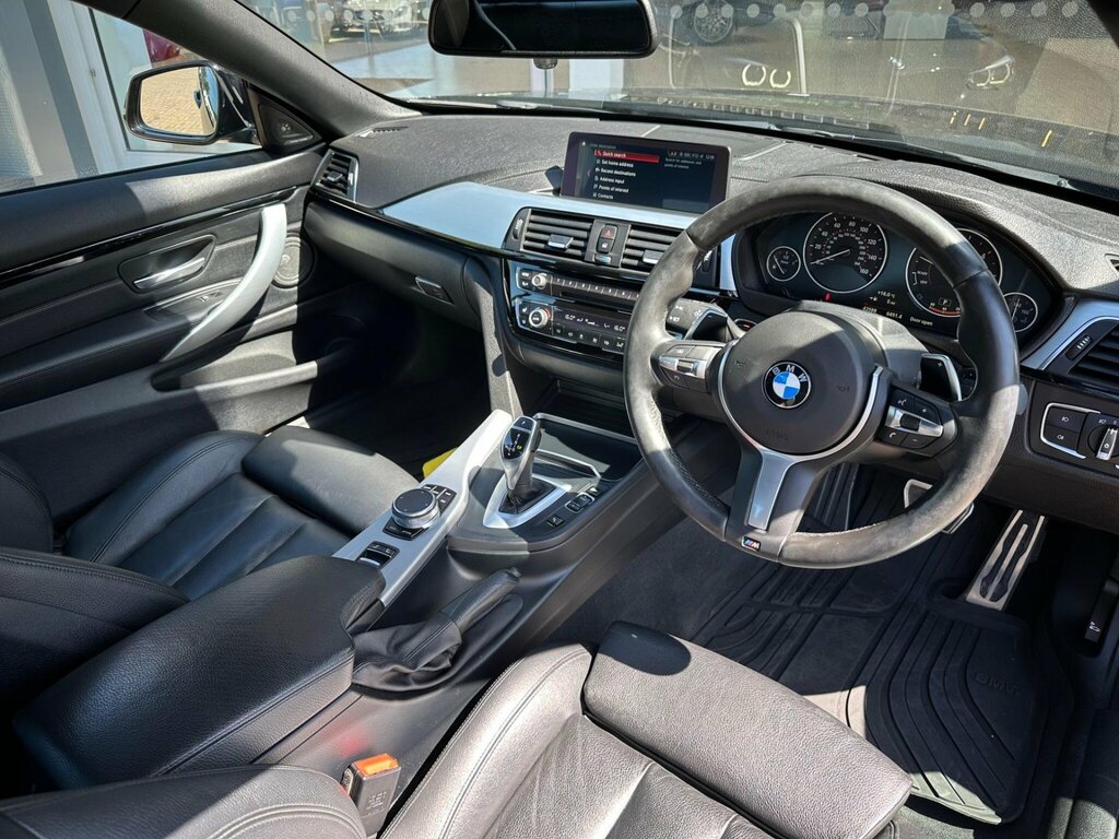 BMW 4 Series 2.0 420D M Sport Euro 6 Ss HJ68FGM Black #3