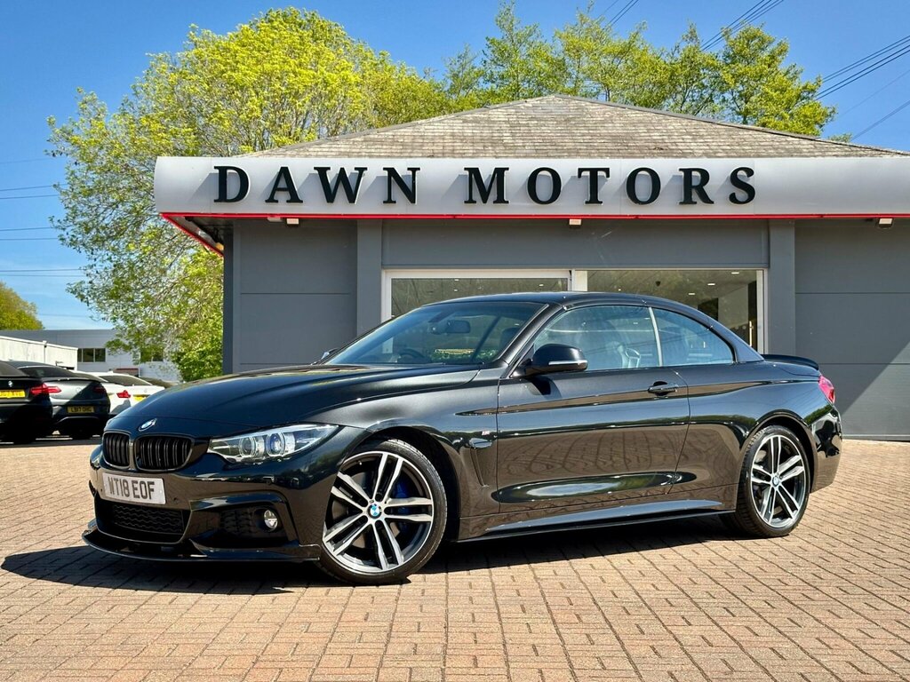 BMW 4 Series 2.0 420D M Sport Euro 6 Ss HJ68FGM Black #5