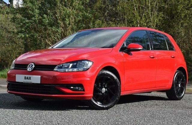 Volkswagen Golf 1.6 Tdi Match Hatchback SK19ANL Red #5