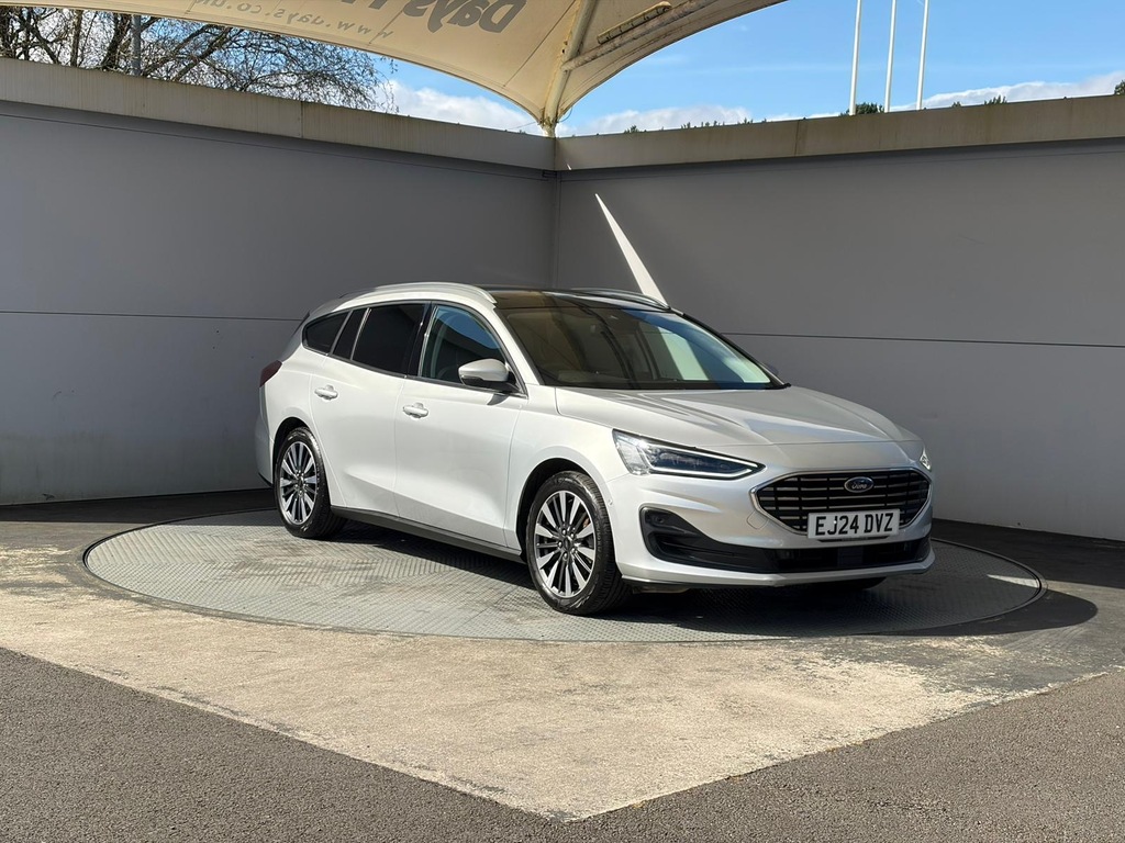 Ford Focus 1.0T Ecoboost Mhev Titanium X Estate 1 EJ24DVZ Silver #2