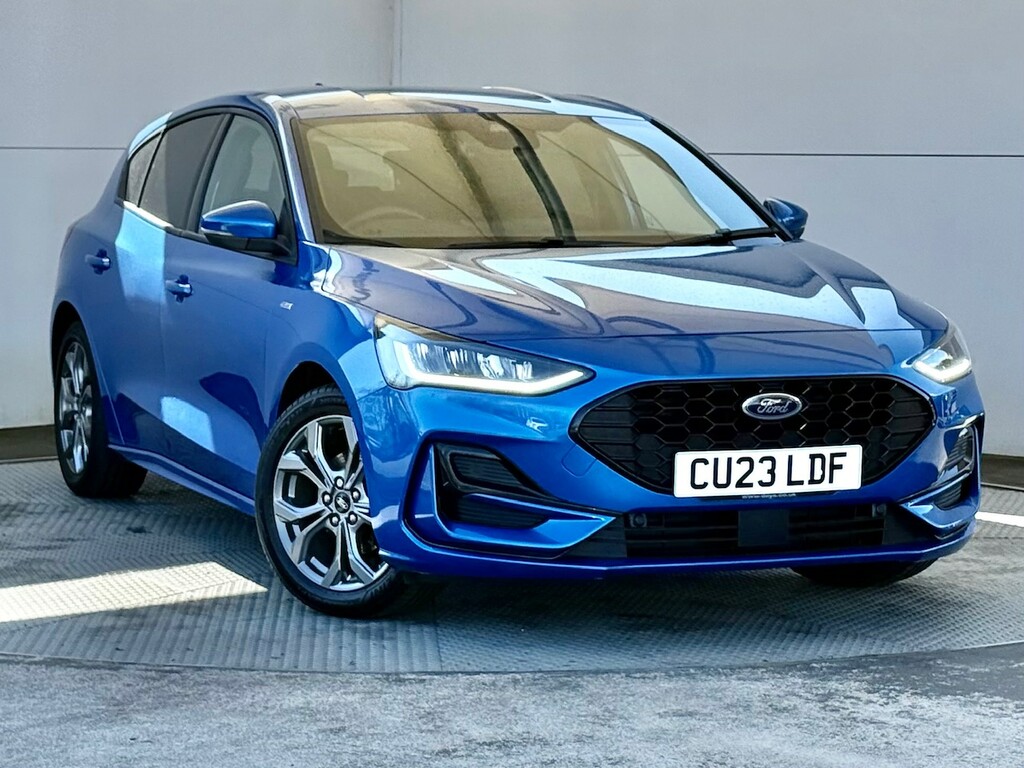Ford Focus 1.0T Ecoboost St-line Hatchback Blue