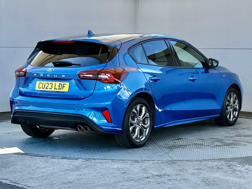 Ford Focus 1.0T Ecoboost St-line Hatchback CU23LDF Blue #6