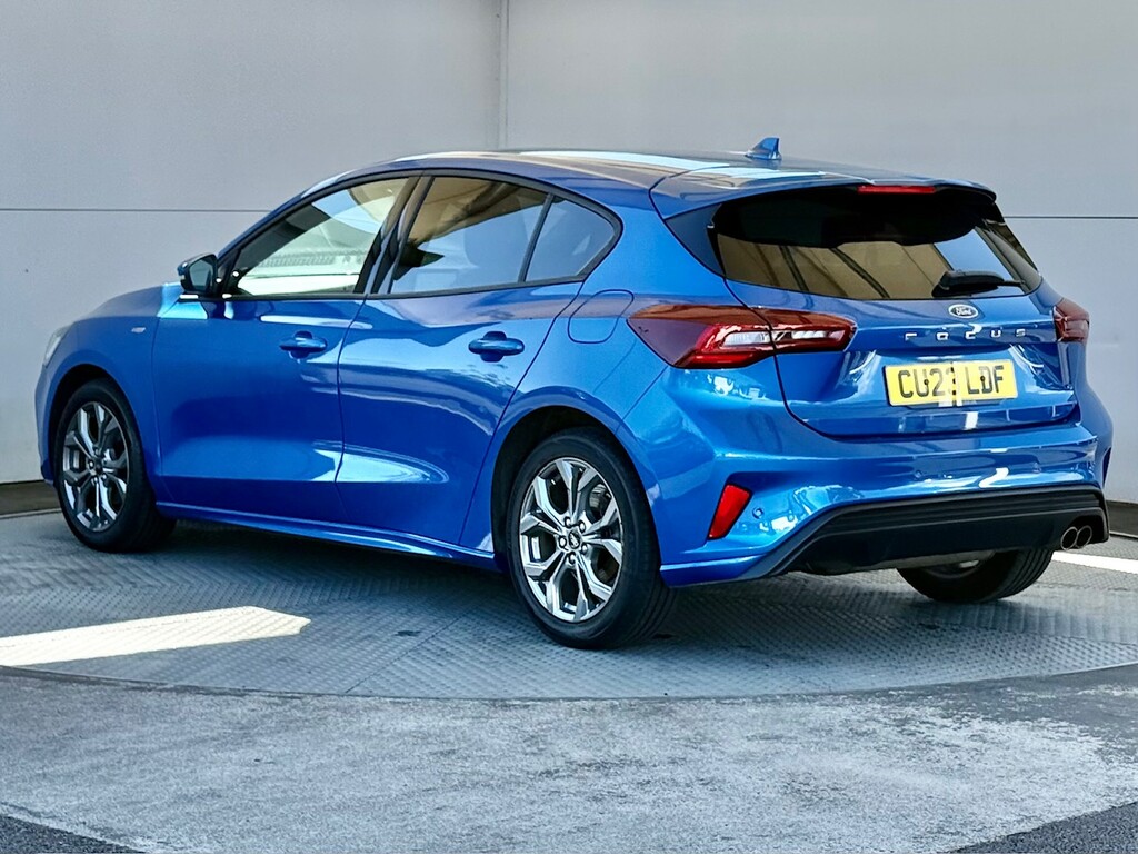 Ford Focus 1.0T Ecoboost St-line Hatchback CU23LDF Blue #6