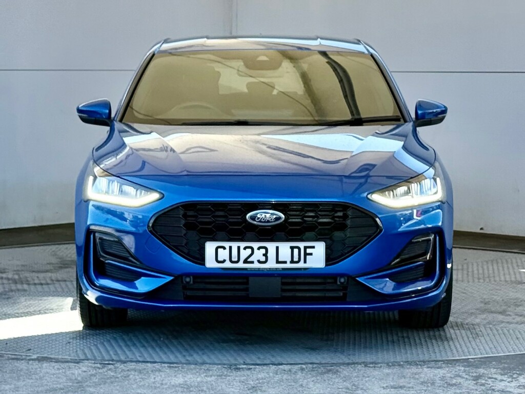 Ford Focus 1.0T Ecoboost St-line Hatchback CU23LDF Blue #3