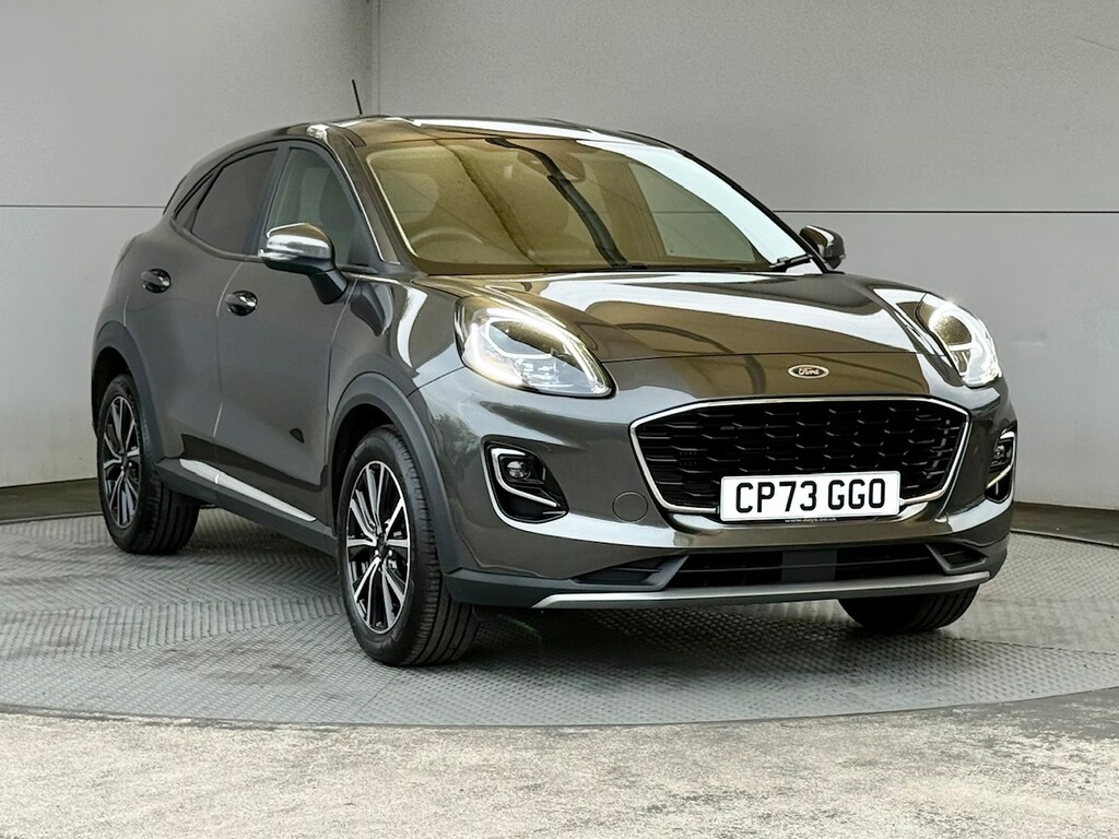 Ford Puma 1.0T Ecoboost Mhev Titanium Suv Hybrid CP73GGO Grey #2