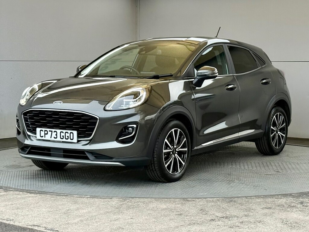 Ford Puma 1.0T Ecoboost Mhev Titanium Suv Hybrid CP73GGO Grey #4