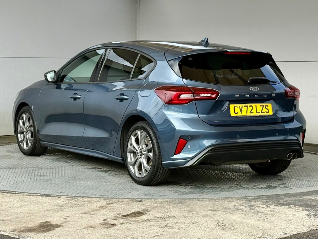 Ford Focus 1.0T Ecoboost St-line Hatchback CV72LZS Blue #6
