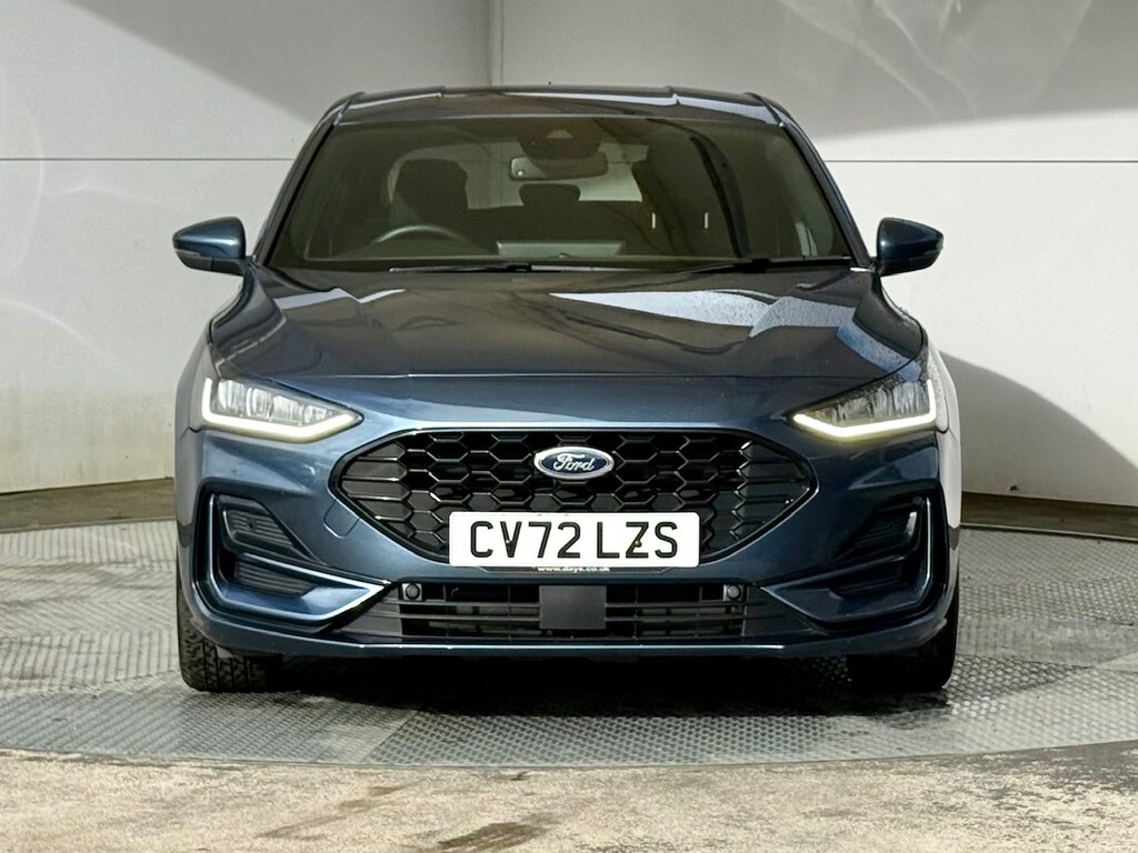 Ford Focus 1.0T Ecoboost St-line Hatchback CV72LZS Blue #3