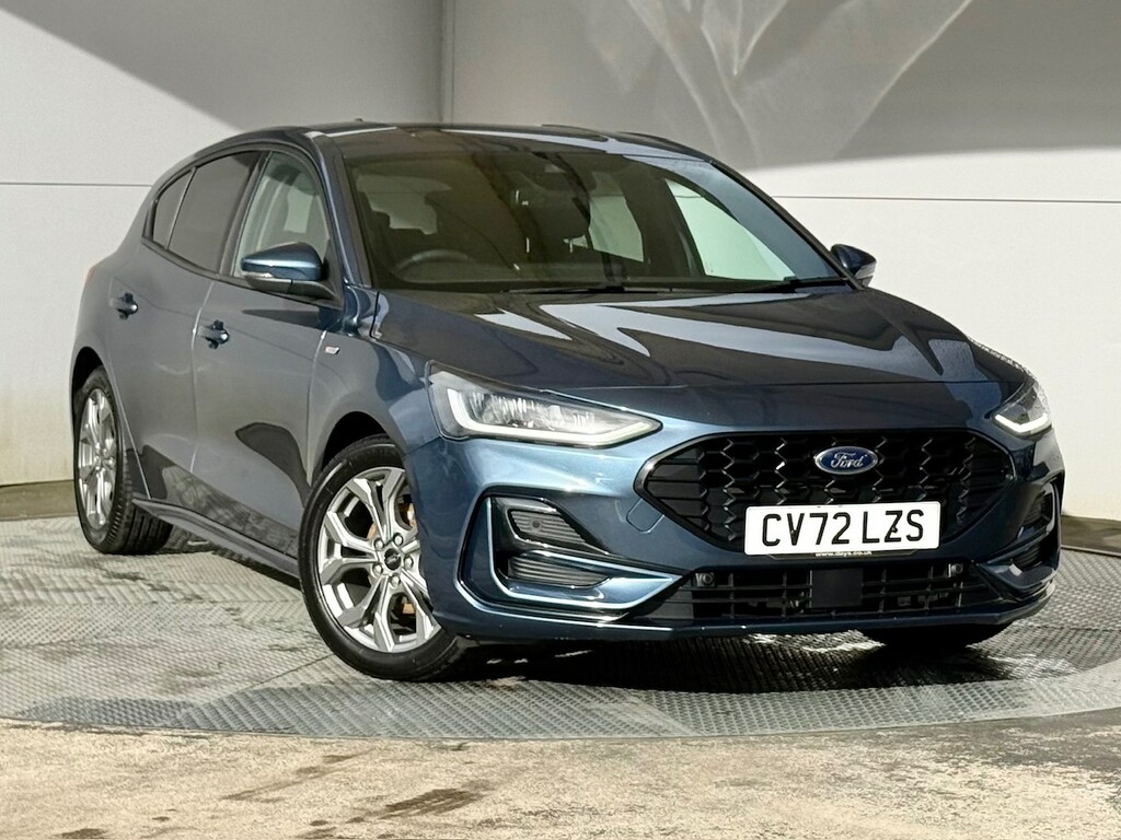 Ford Focus 1.0T Ecoboost St-line Hatchback Blue