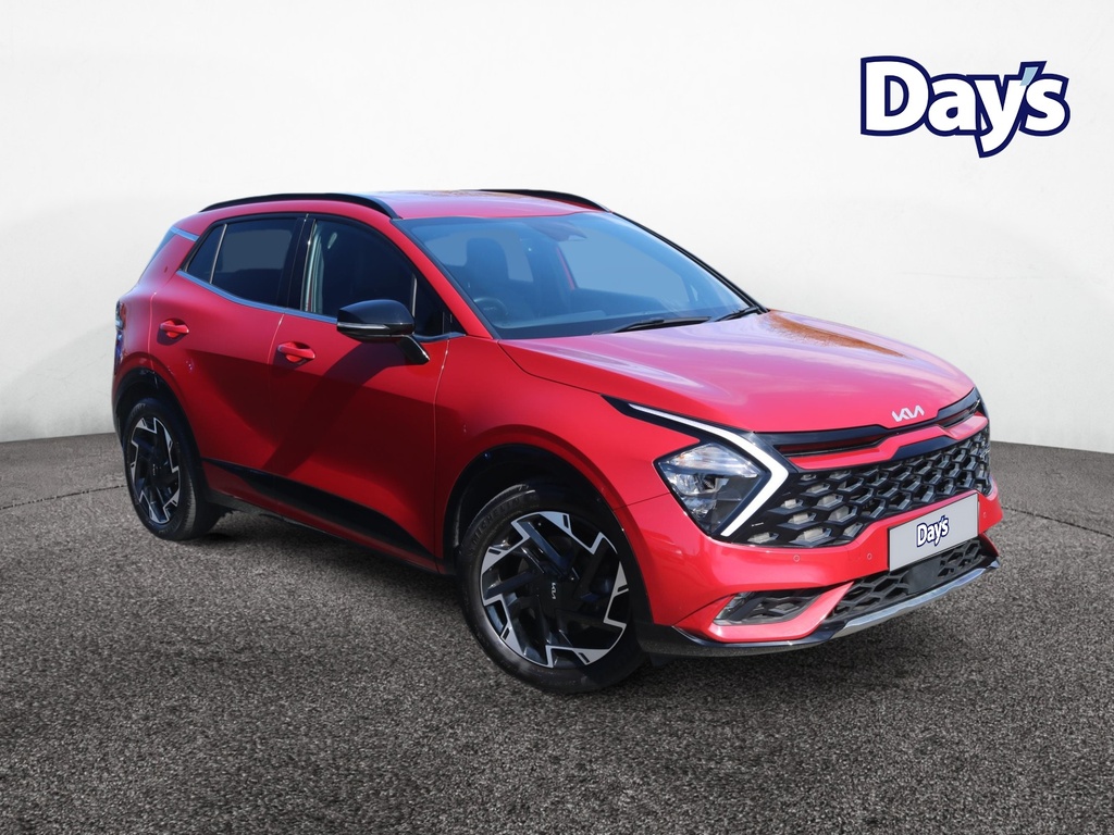 Kia Sportage 1.6 T-gdi Mhev Gt-line Suv Hybrid Manua Red