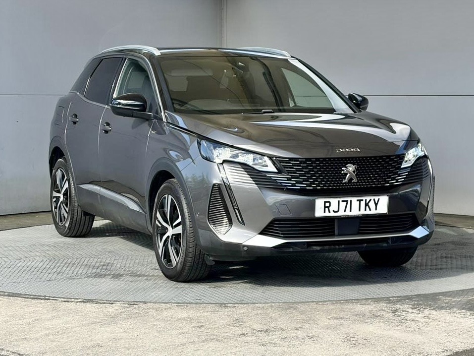 Peugeot 3008 1.2 Puretech Gt Suv Eat Euro 6 Ss 1 RJ71TKY Grey #2