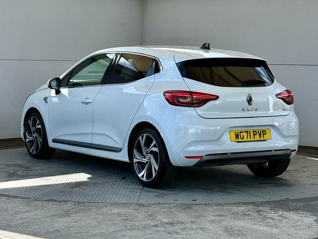 Renault Clio 1.6 E-tech Rs Line Hatchback Hybrid Aut WG71PVP White #6