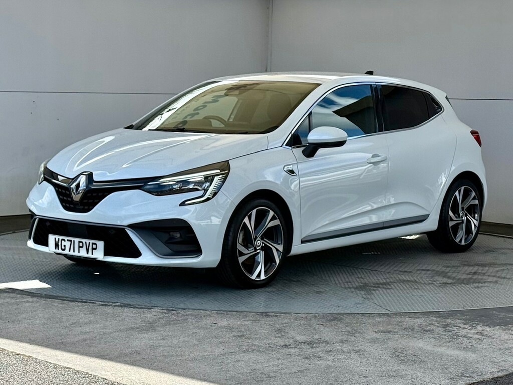 Renault Clio 1.6 E-tech Rs Line Hatchback Hybrid Aut WG71PVP White #4