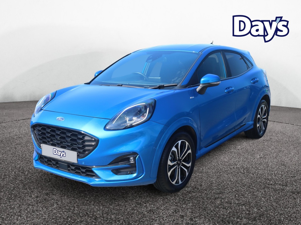 Ford Puma 1.0T Ecoboost Mhev St-line Suv Hybrid M  Blue #3