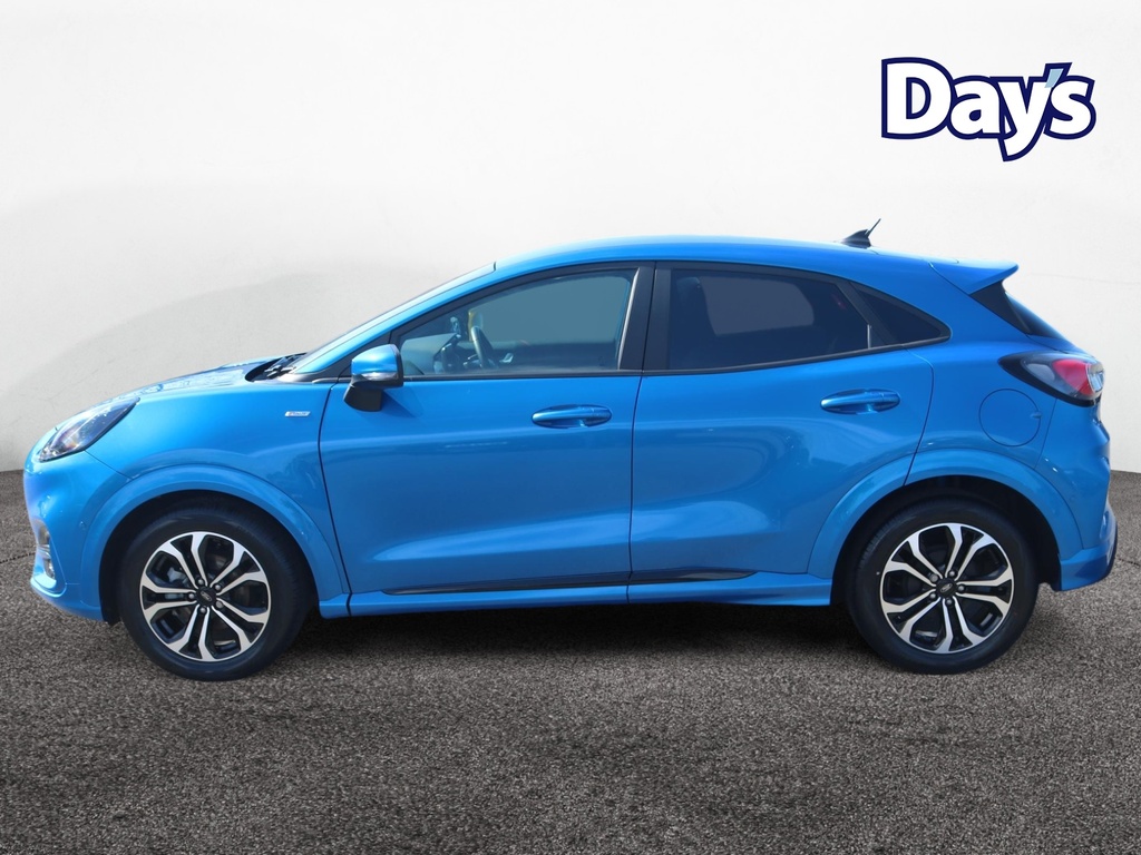 Ford Puma 1.0T Ecoboost Mhev St-line Suv Hybrid M  Blue #4