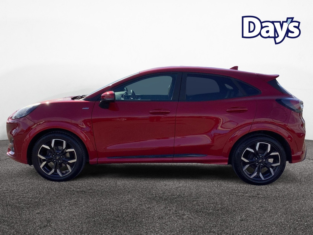 Ford Puma St-line X 1.0 Ecoboost Hybrid Mhev 125Ps CU73LKG Red #4