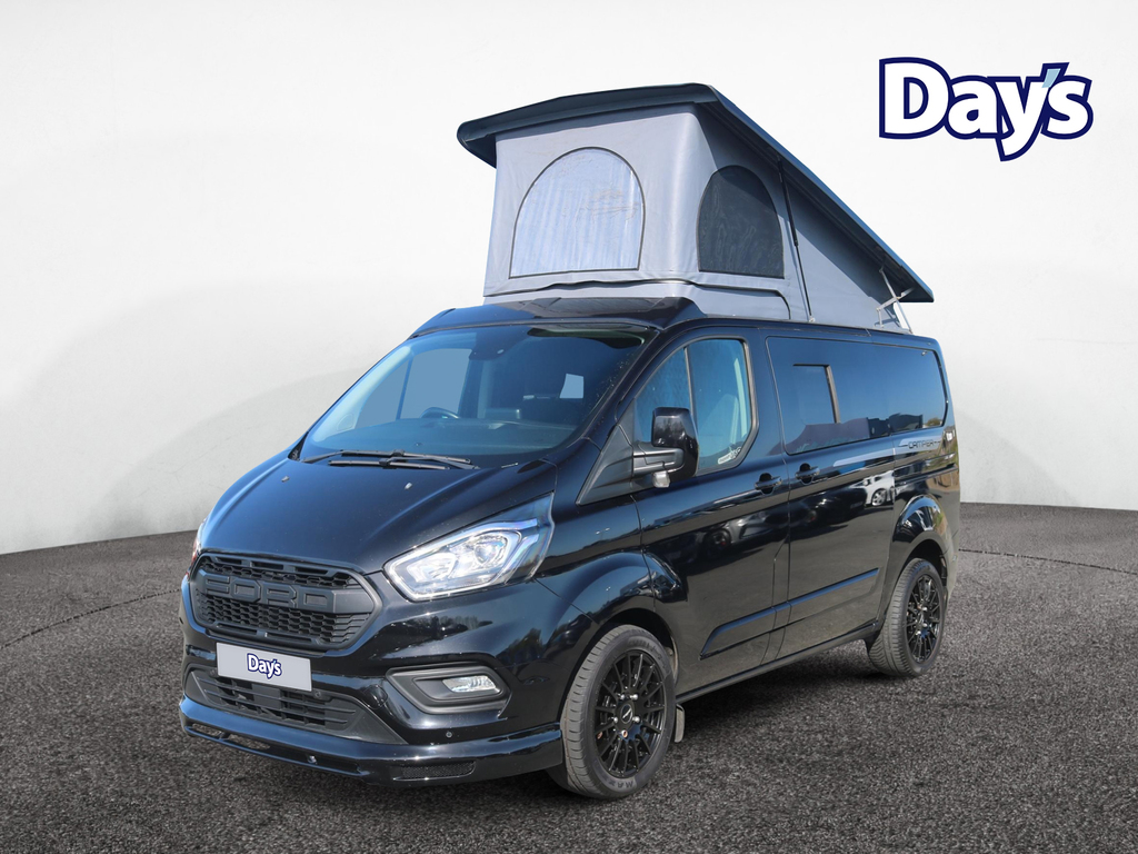 Ford Transit Custom 2.0 280 Ecoblue Limited Panel Van Manua Black #2