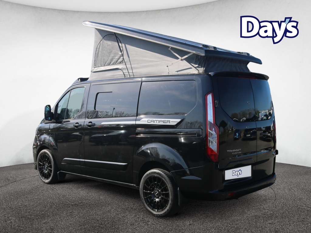 Ford Transit Custom 2.0 280 Ecoblue Limited Panel Van Manua Black #4