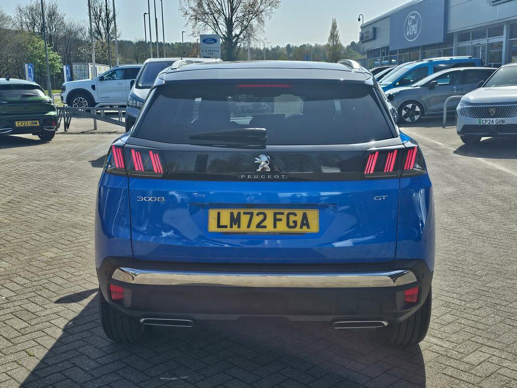 Peugeot 3008 1.2 Puretech Gt Line Suv Euro 6 LM72FGA Blue #6