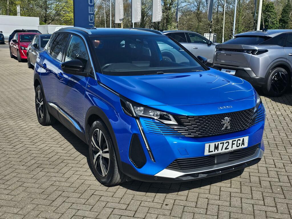 Peugeot 3008 1.2 Puretech Gt Line Suv Euro 6 Blue