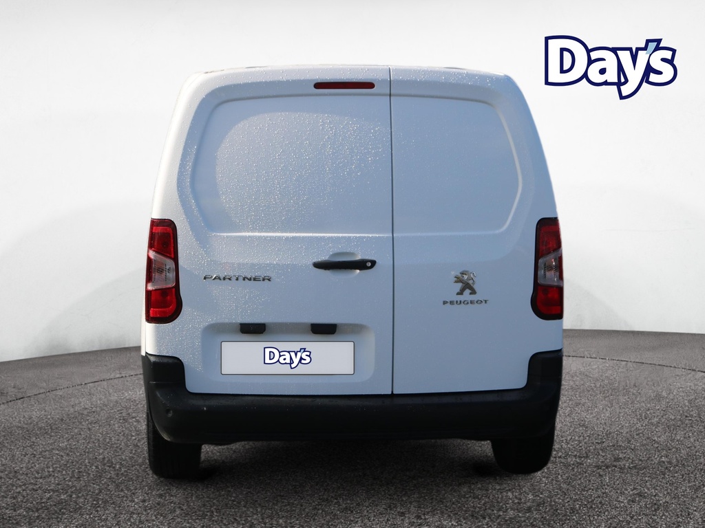 Peugeot Partner 1.5 Bluehdi 1000 Professional Premium Standard P CA23KBE White #6