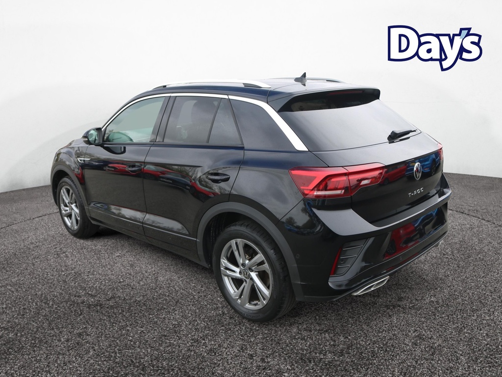 Volkswagen T-Roc 1.5 Tsi R-line Suv Euro 6 Ss Black #5