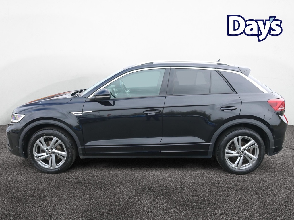 Volkswagen T-Roc 1.5 Tsi R-line Suv Euro 6 Ss Black #4