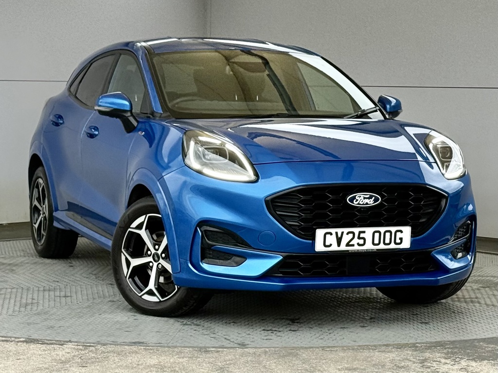 Ford Puma 1.0T Ecoboost Mhev St-line Suv Hybrid M Blue