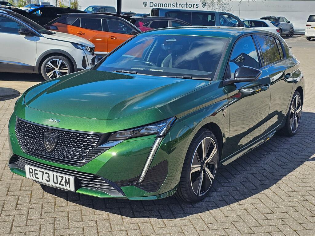 Peugeot 308 1.2 Puretech Gt Hatchback Eat Euro 6 S RE73UZM Green #3
