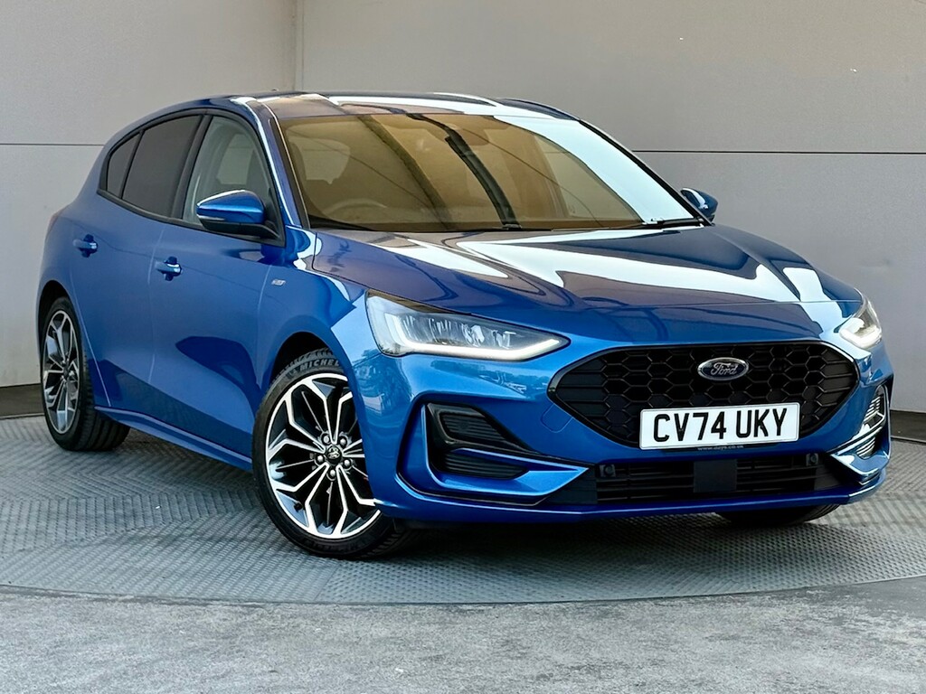Ford Focus 1.0T Ecoboost Mhev St-line X Hatchback Manu Blue