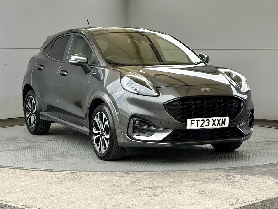 Ford Puma 1.0T Ecoboost Mhev St-line Euro 6 S FT23XXM Grey #2