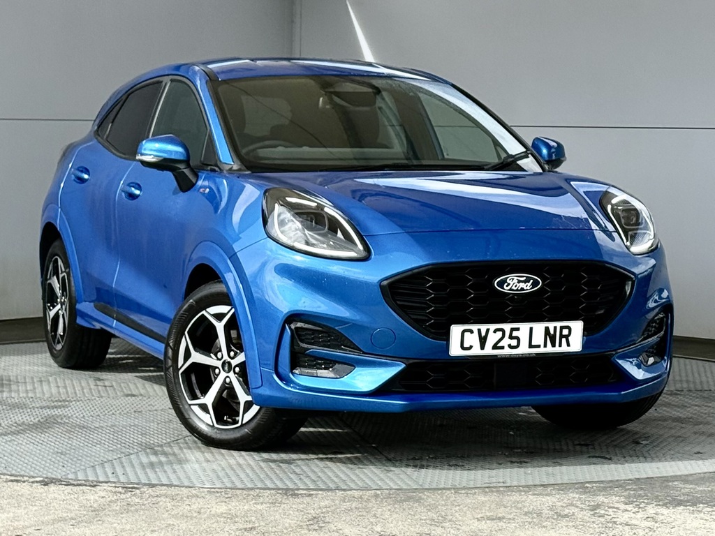 Ford Puma 1.0T Ecoboost Mhev St-line Suv Hybrid M Blue