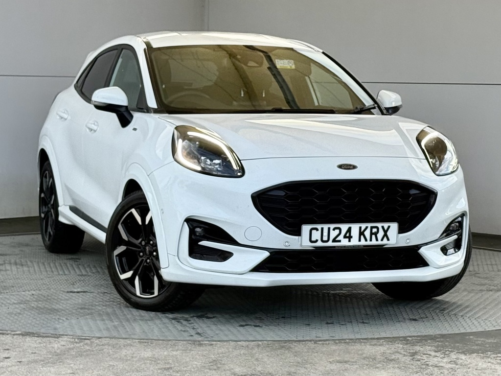 Ford Puma 1.0T Ecoboost Mhev St-line X Hybrid Euro 6 White