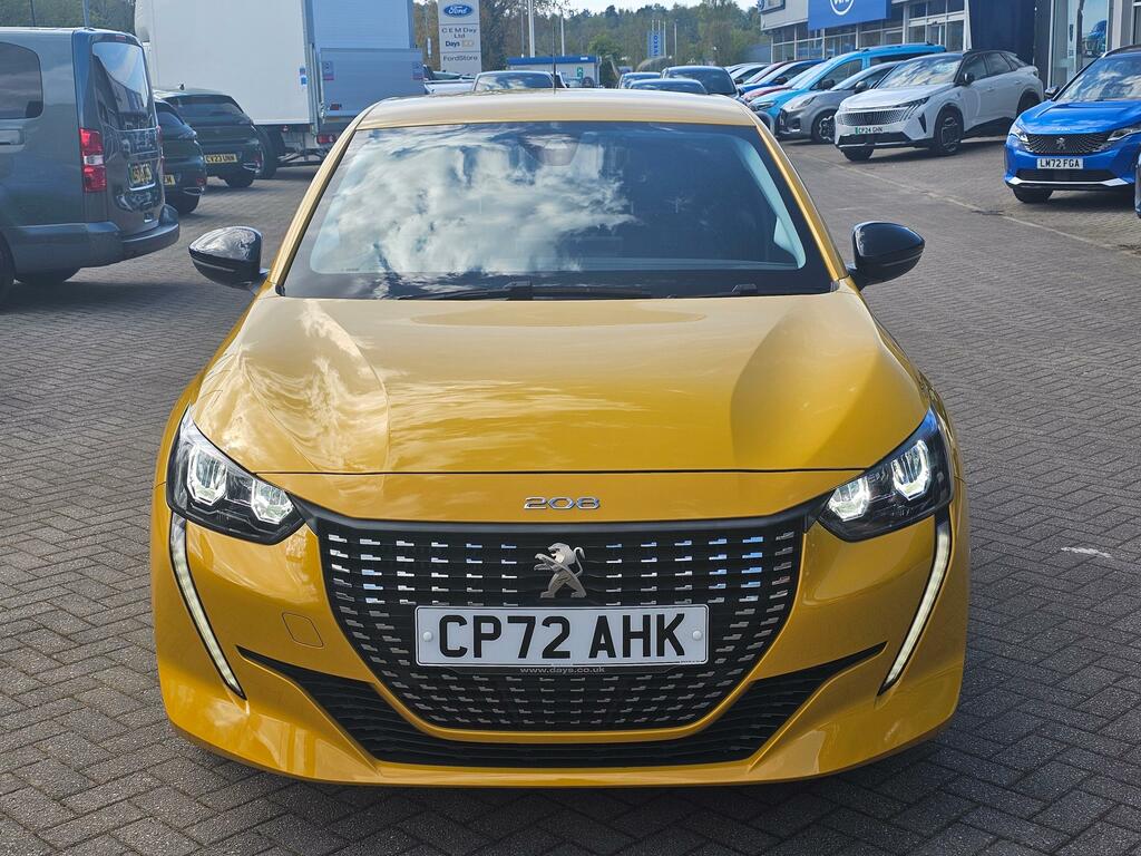 Peugeot 208 1.2 Puretech Allure Premium Hatchback CP72AHK Yellow #2