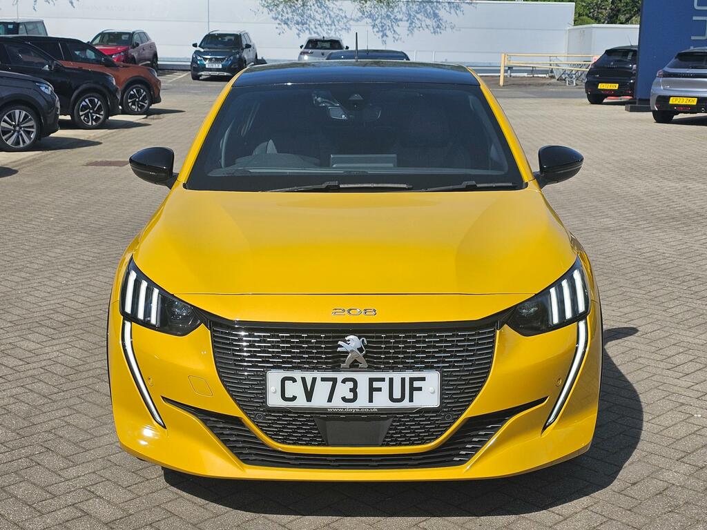 Peugeot 208 1.2 Puretech Gt Hatchback Euro 6 CV73FUF Yellow #2