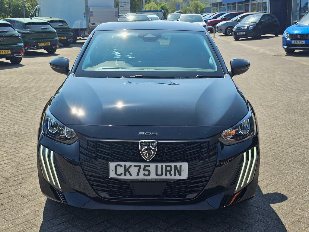 Peugeot 208 1.2 Puretech Allure Hatchback Eu CK75URN Black #2
