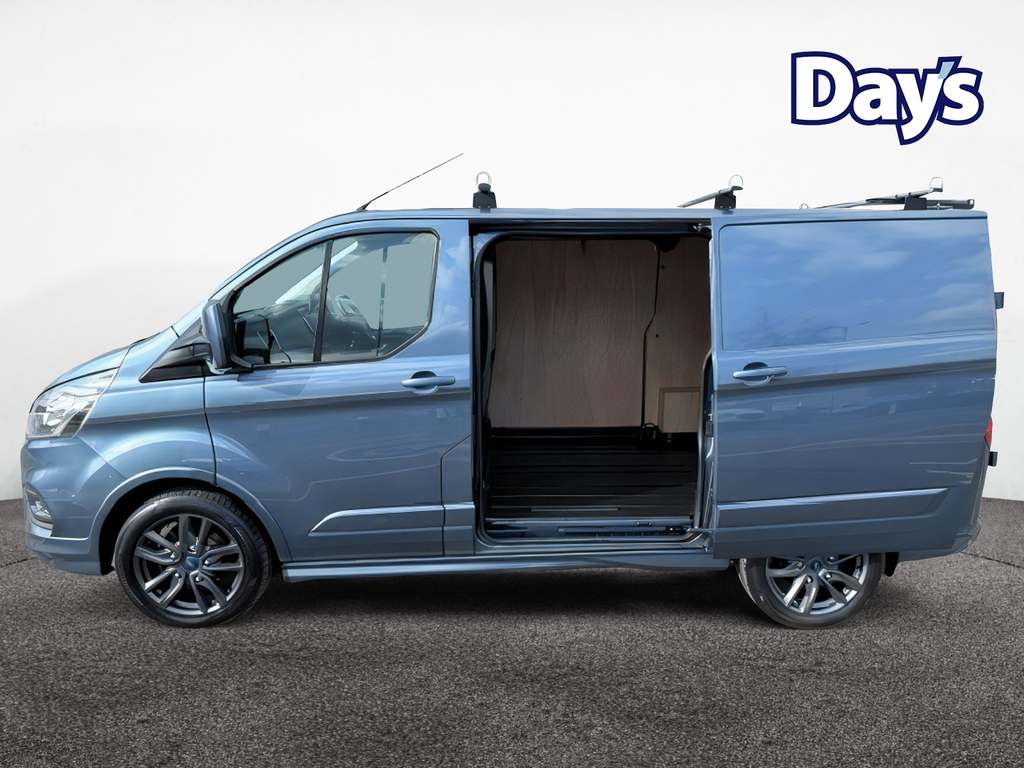 Ford Transit Custom 2.0 290 Ecoblue Sport Panel Van CU23HRC Blue #3