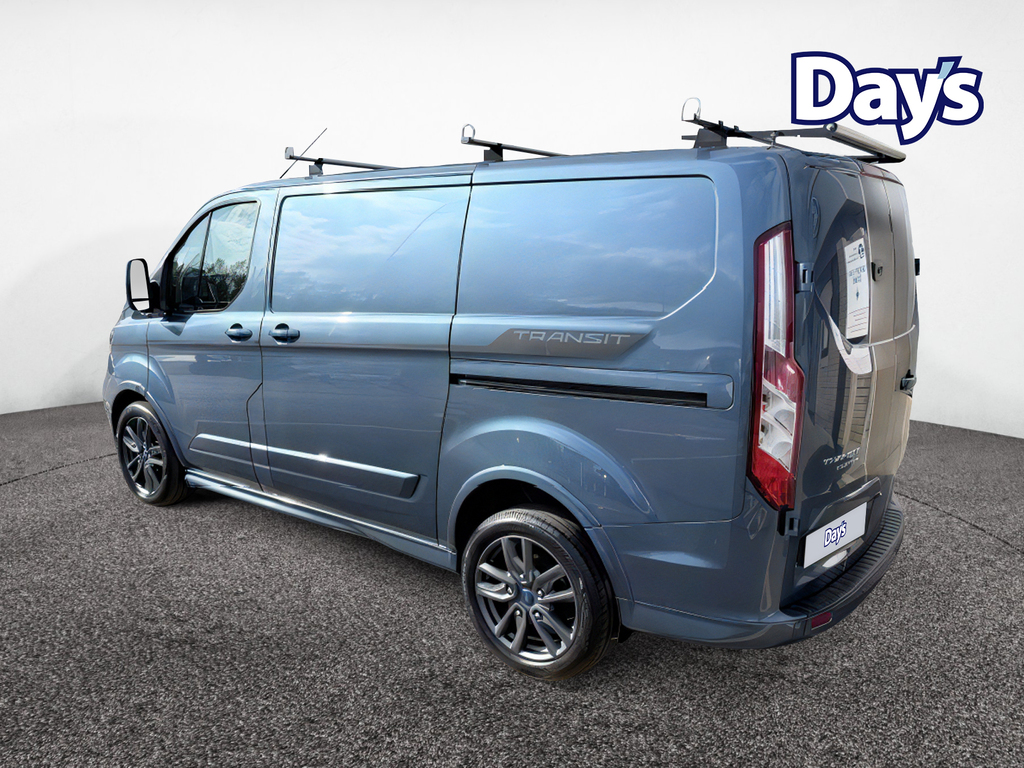 Ford Transit Custom 2.0 290 Ecoblue Sport Panel Van CU23HRC Blue #4