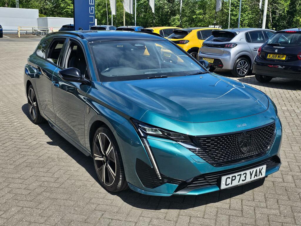 Peugeot 308 SW 1.2 Puretech Gt Estate Eat Euro 6 Ss Blue