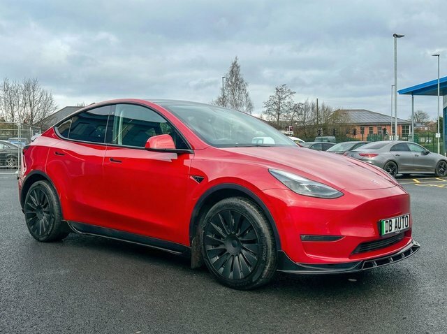 Tesla Model Y 5dr Electric Auto Rwd GL73MFV Red #2