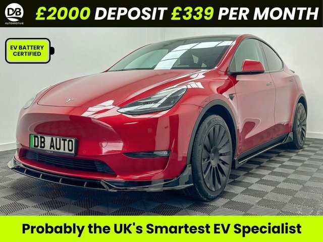 Tesla Model Y 5dr Electric Auto Rwd Red