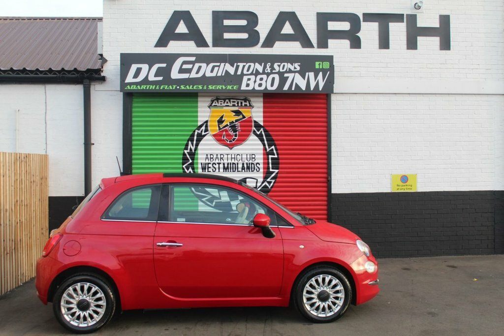 Fiat 500 Hatchback WO18UAT Red #6