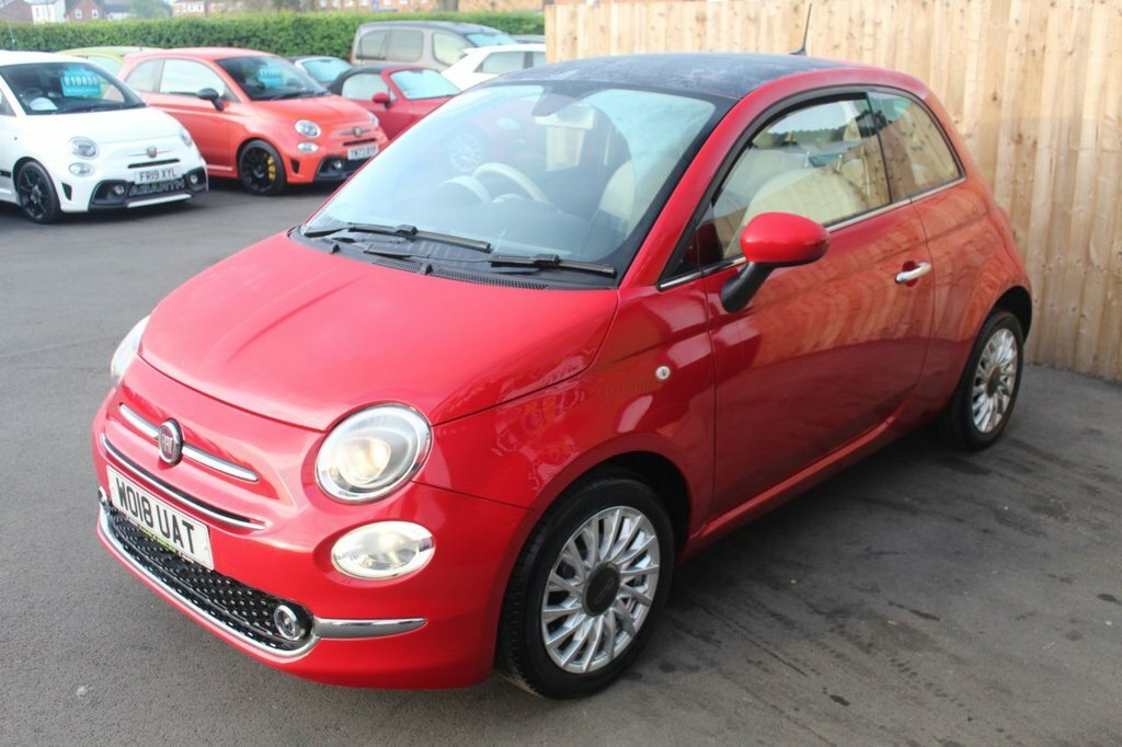 Fiat 500 Hatchback Red