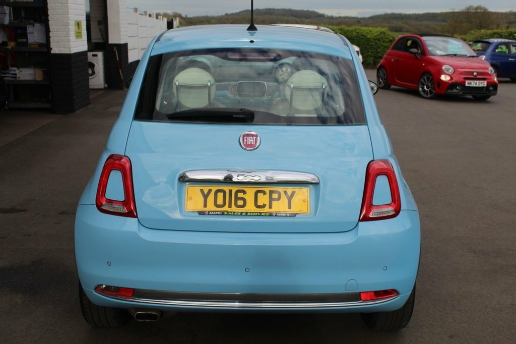 Fiat 500 1.2L Lounge YO16CPY Blue #5