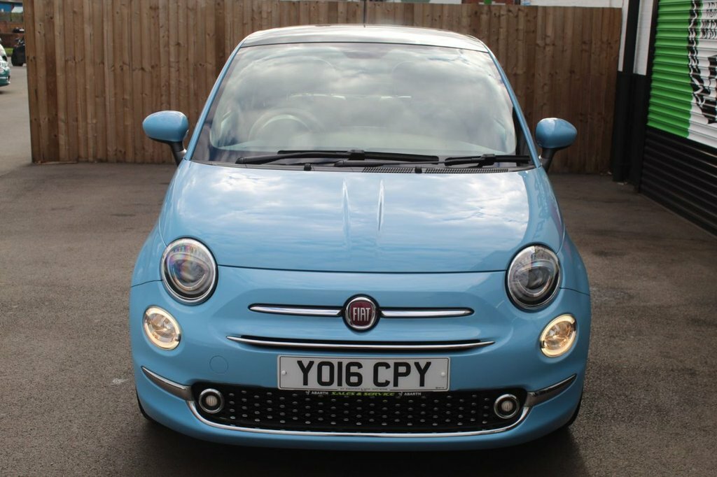 Fiat 500 1.2L Lounge YO16CPY Blue #2