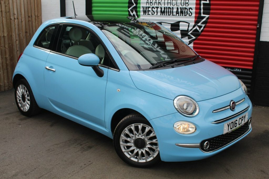 Fiat 500 1.2L Lounge YO16CPY Blue #4