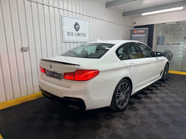 BMW 5 Series 520I Gpf M Sport YD68UAC Black #6